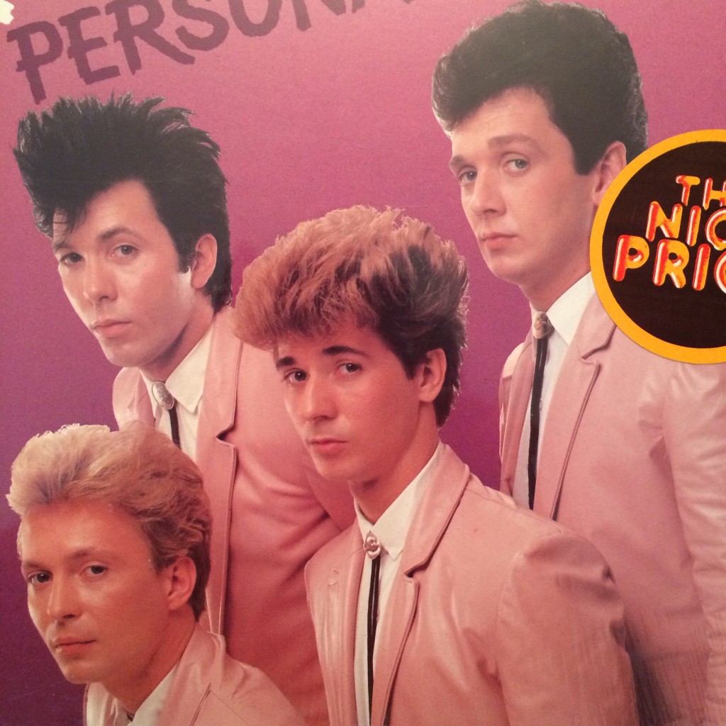 I imagine them posed in their pink leather suits for hours to get this photo right, before digital editing, the frozen expressions, the perfect spacing, the slight forward lean. I hate the music.